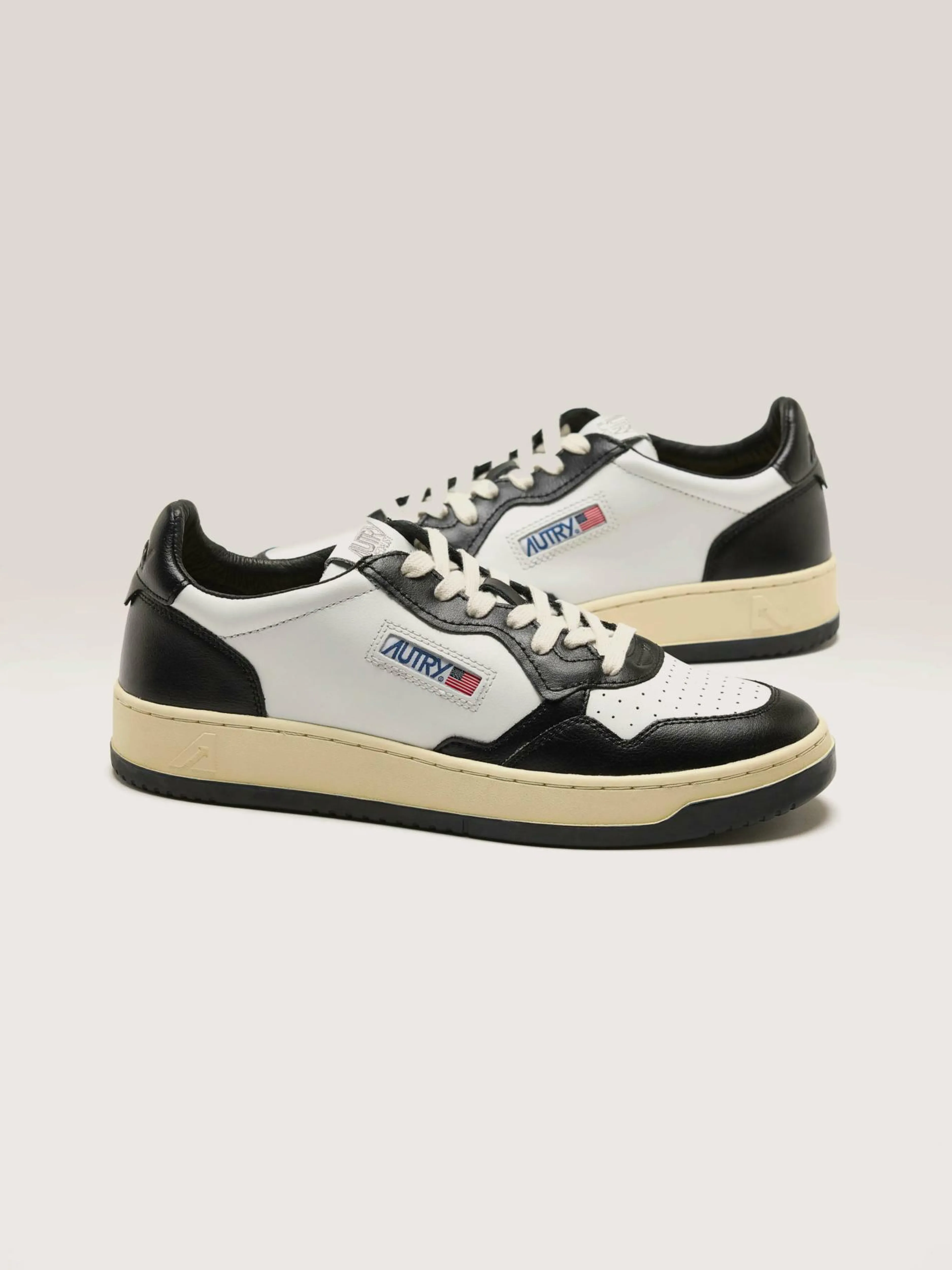 Sneakers-Autry Medalist Low Bicolor Pour Hommes