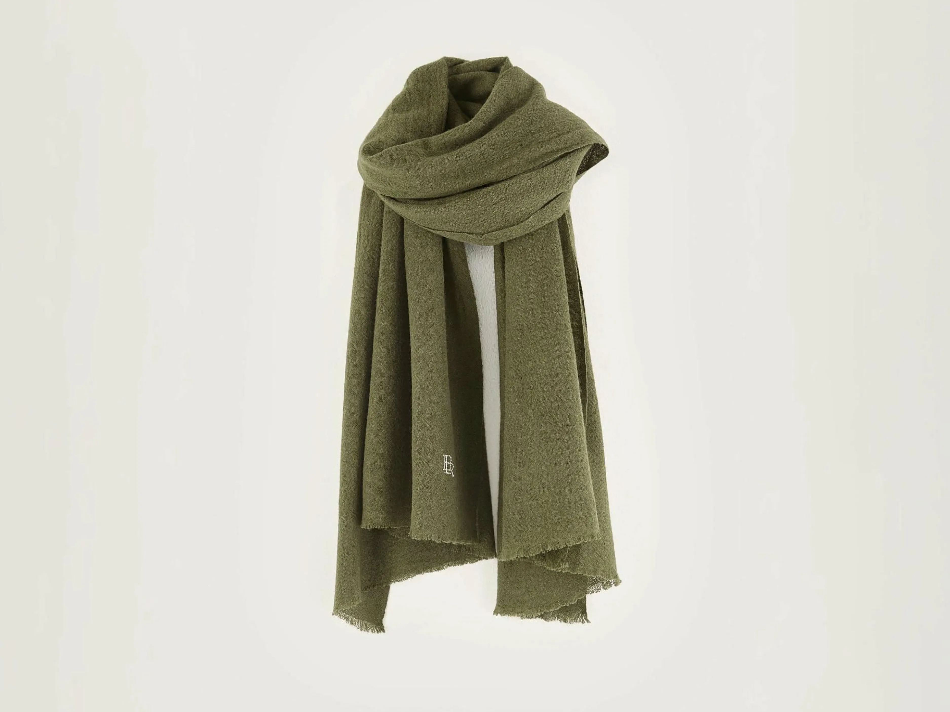Écharpes & Foulards-Bellerose Écharpe Tissée Rywo Military