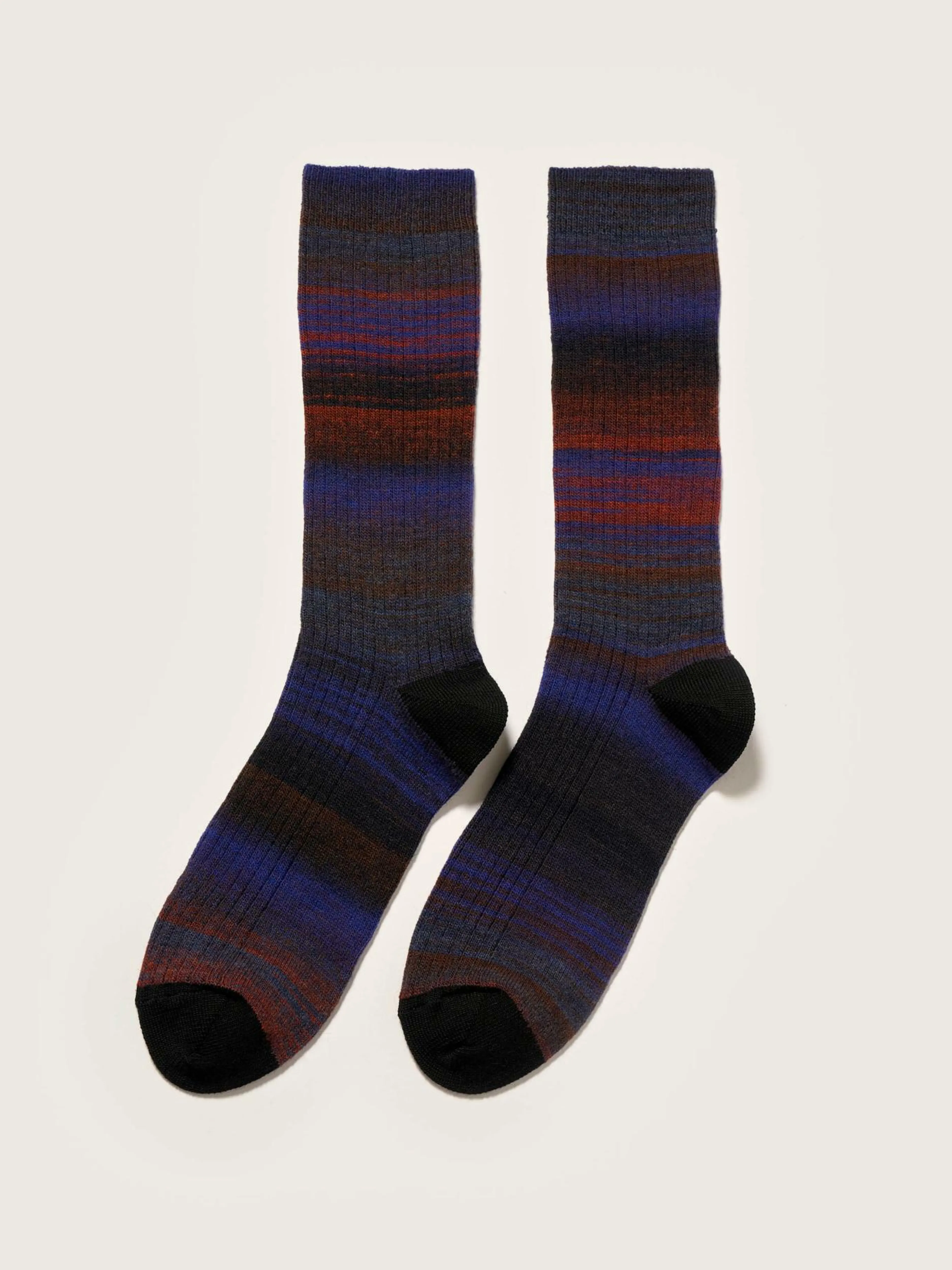 Chaussettes-Bellerose Chaussettes En Maille Baque Multicolor