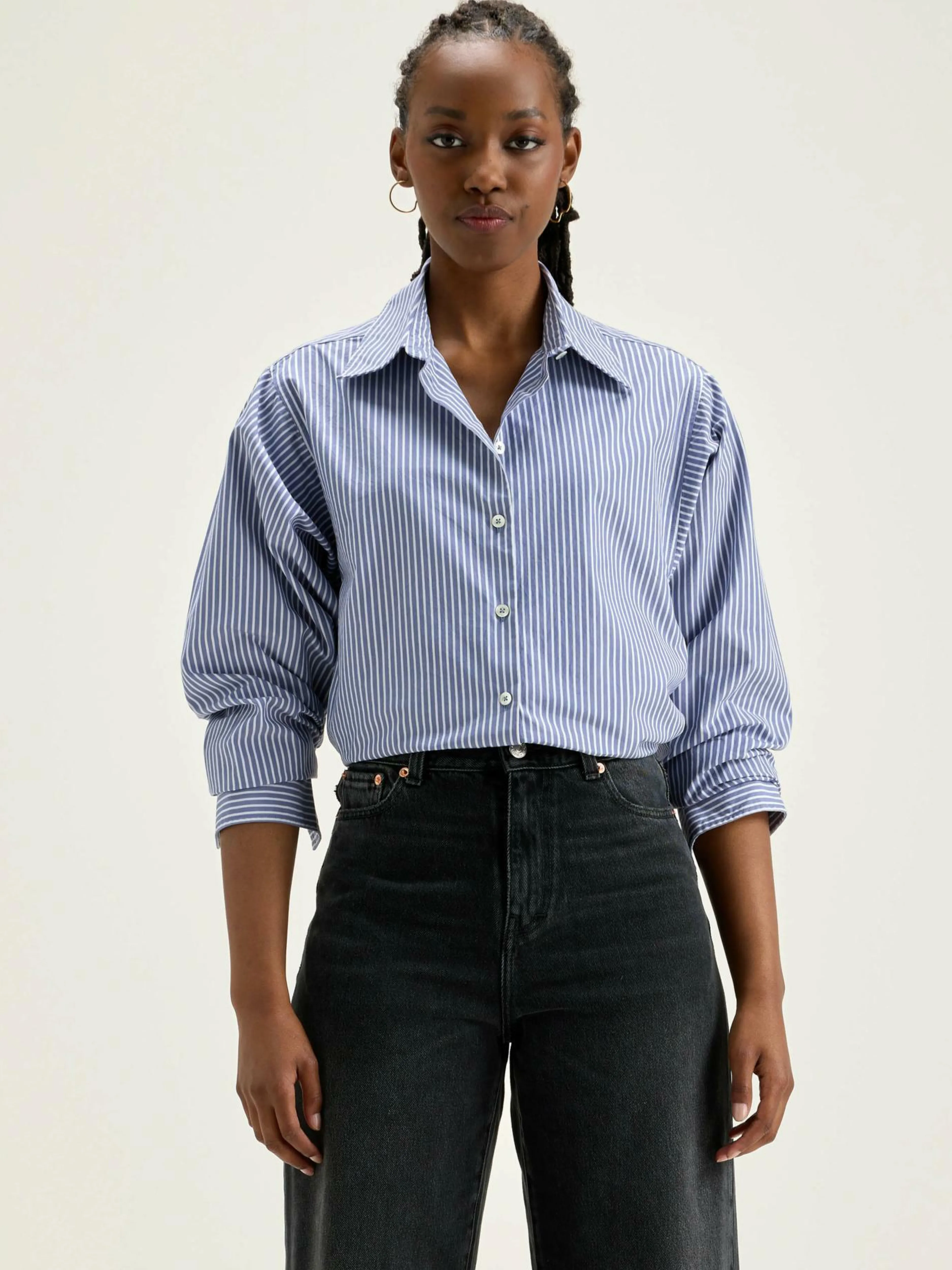 Blouses & Chemises-Bellerose Chemise En Popeline Gedeon