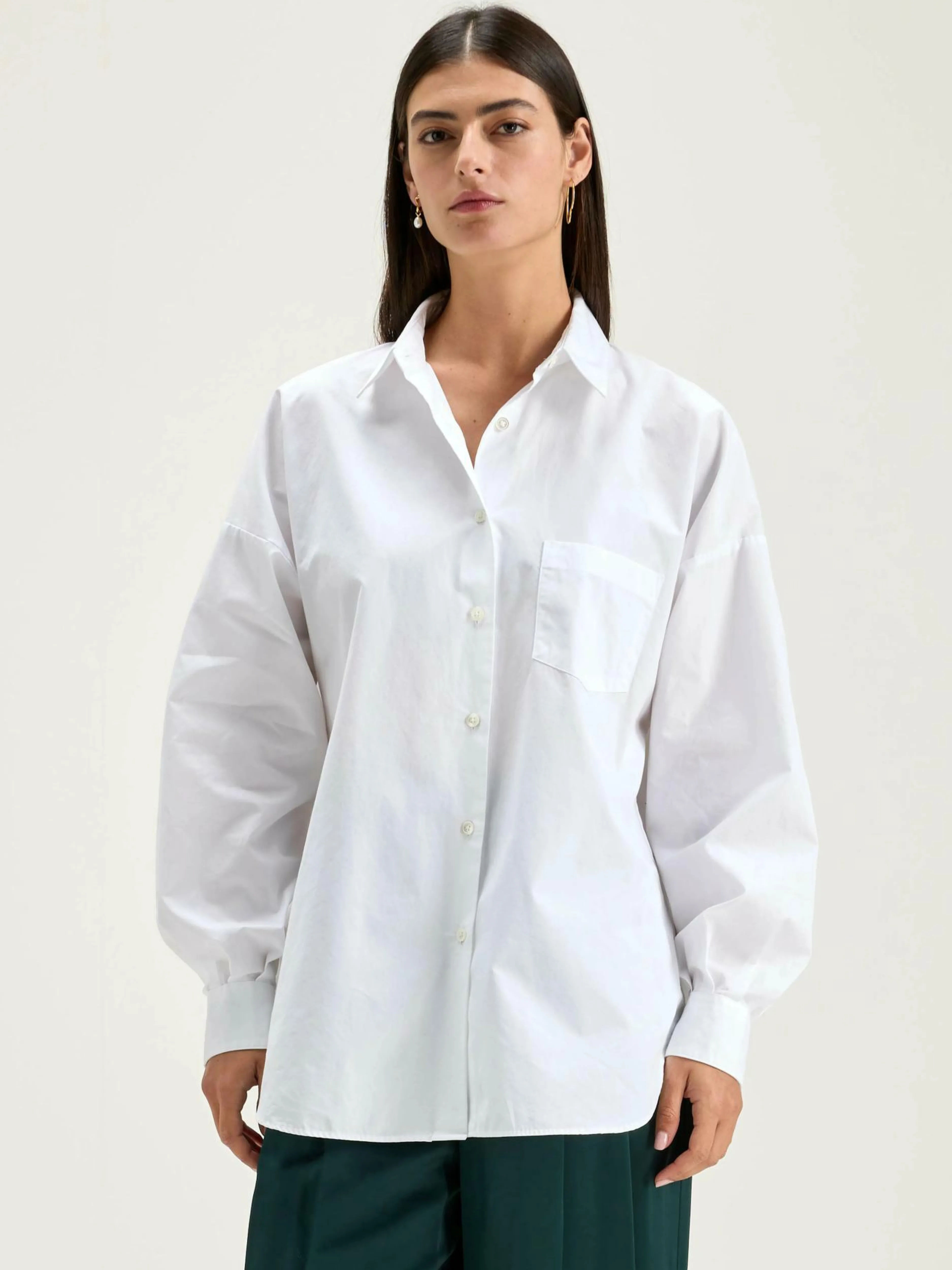Blouses & Chemises-Bellerose Chemise En Popeline Giorgia