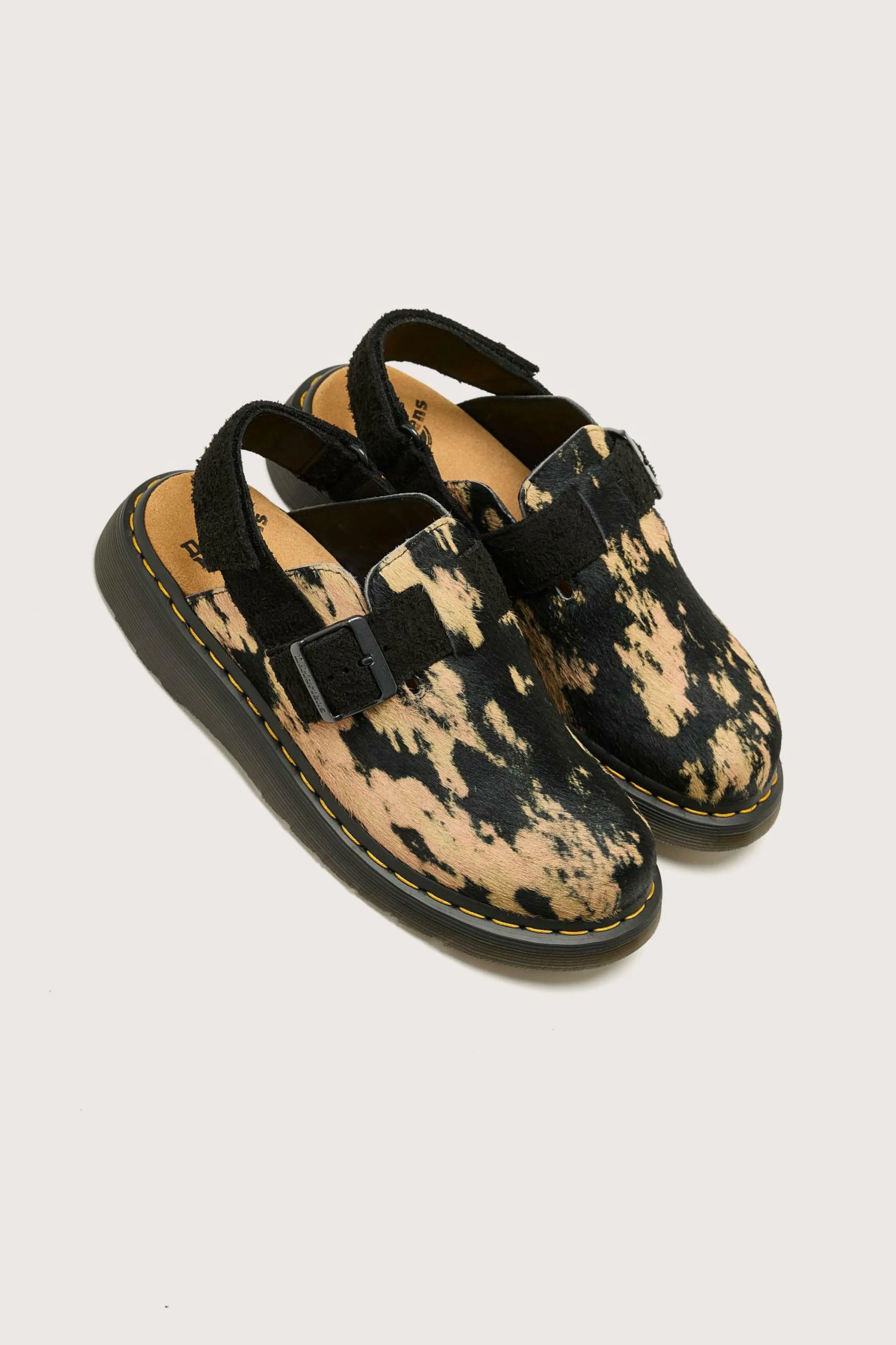 Sabots-Dr martens DR. MARTENS Mules Jorge II Contrast Hair-On Pour Femmes