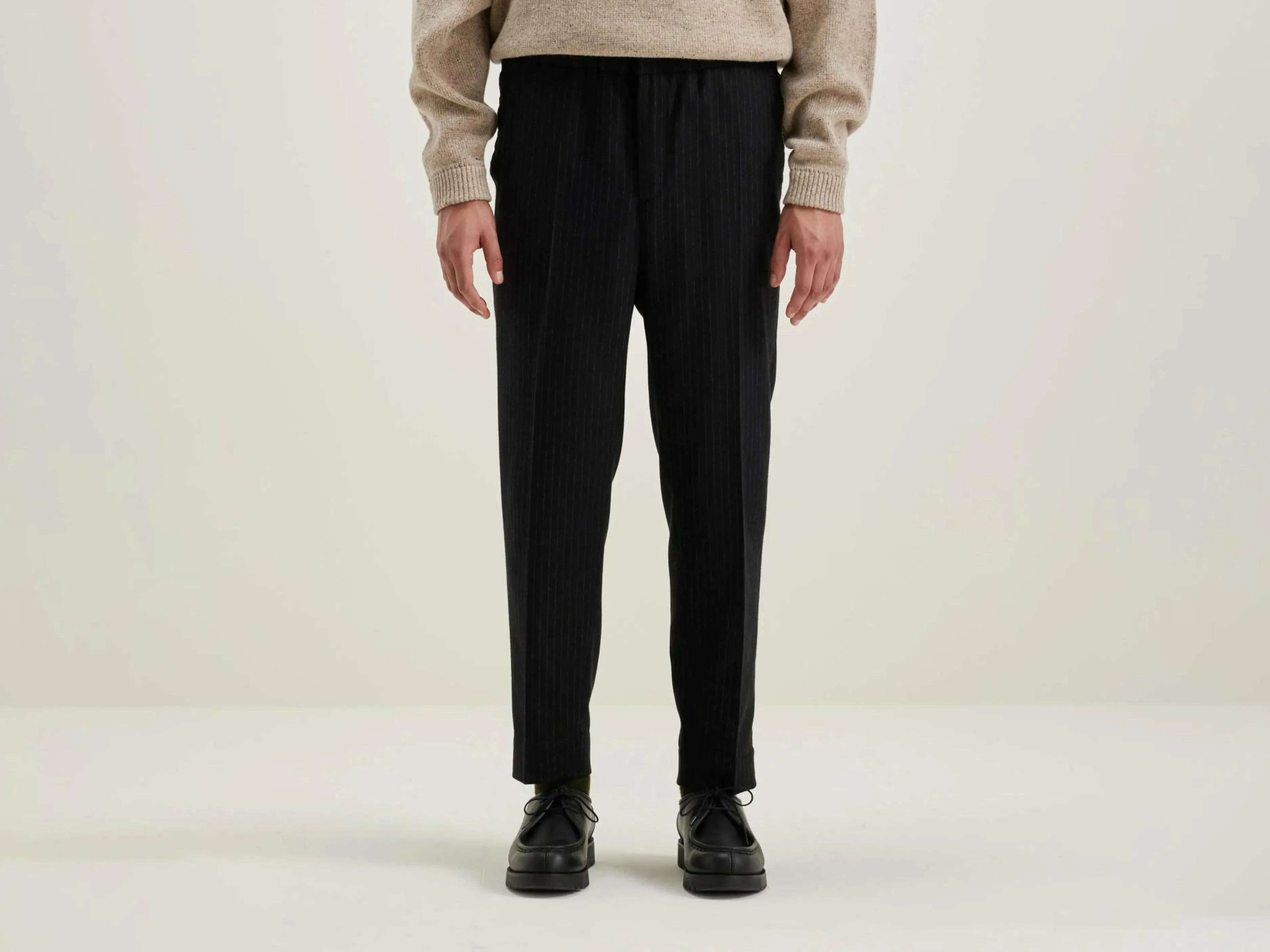 Pantalons-Bellerose Pantalon Décontracté Stanford Black beauty