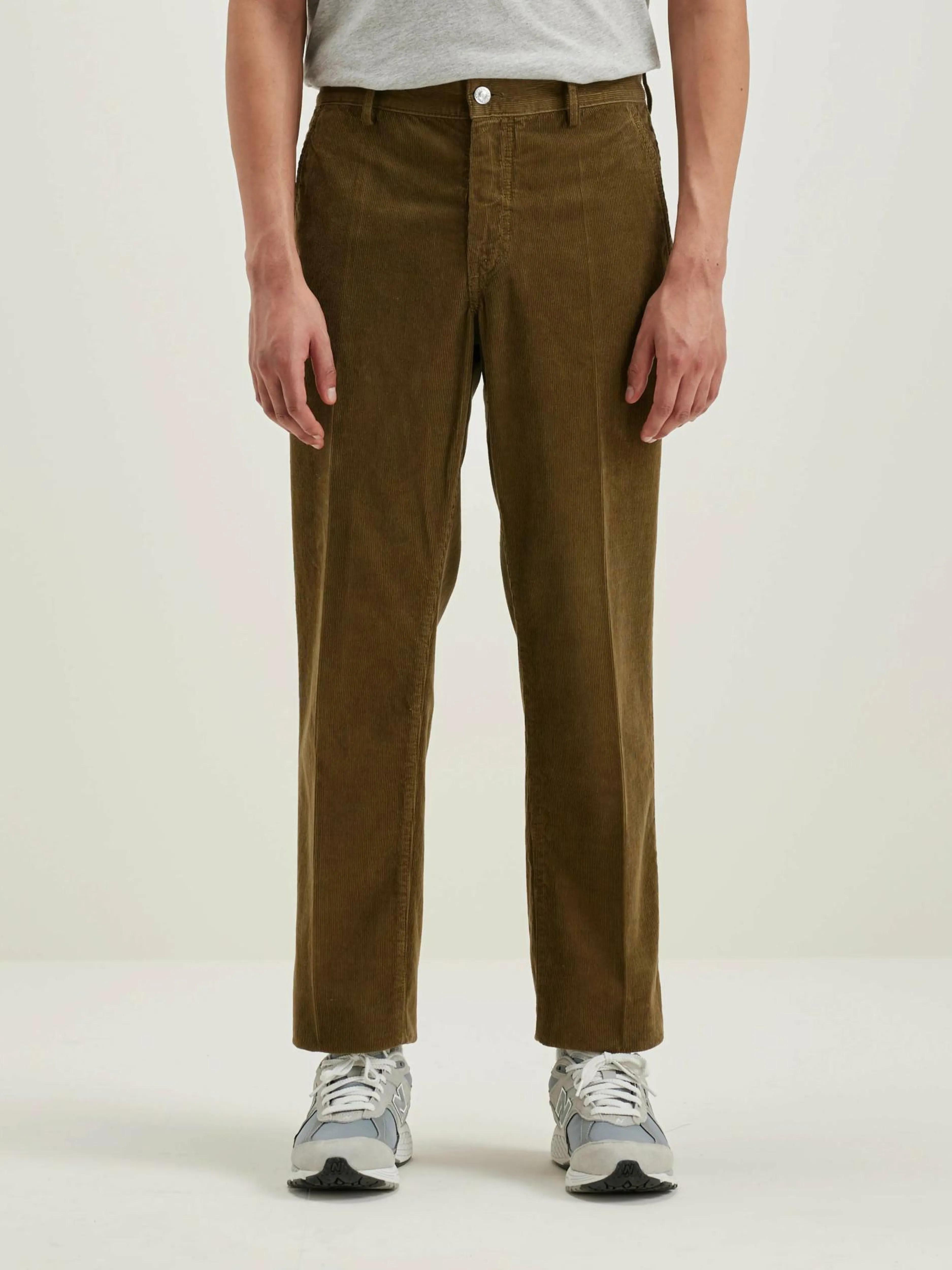 Pantalons-Bellerose Pantalon Droit Pen Military