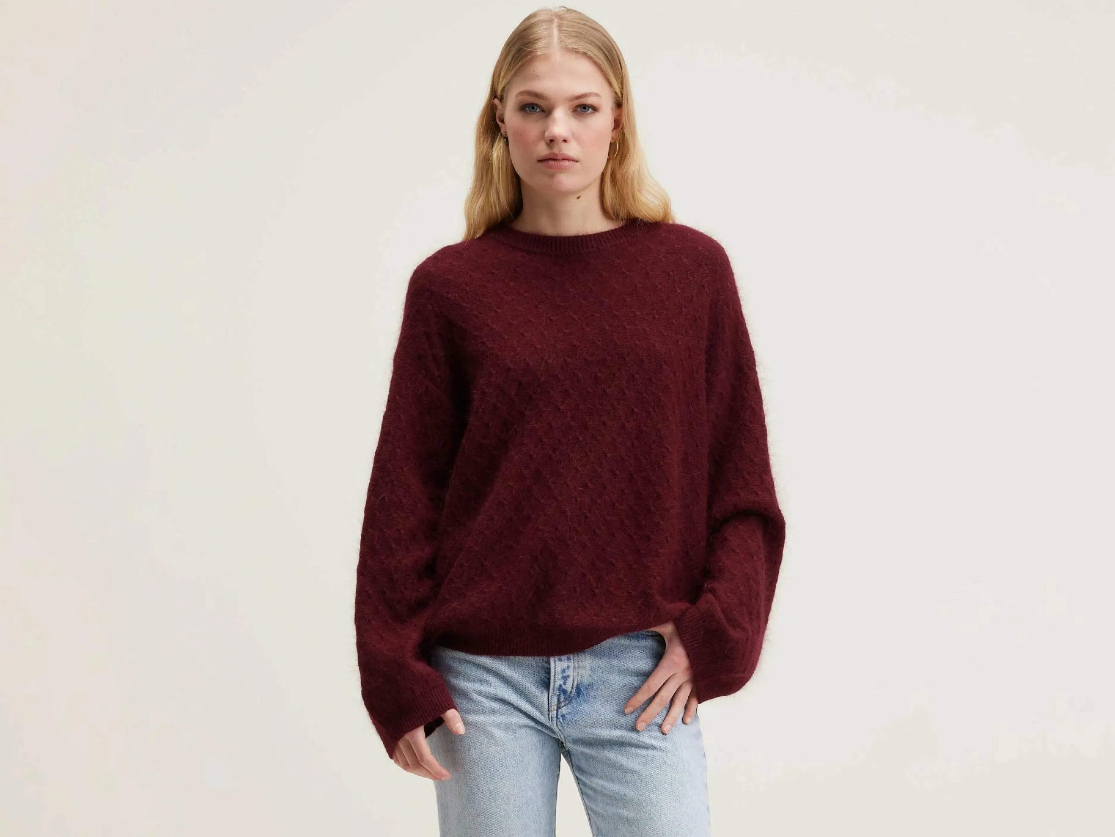 Mailles-Bellerose Pull Col Rond Dionie Cuberdon