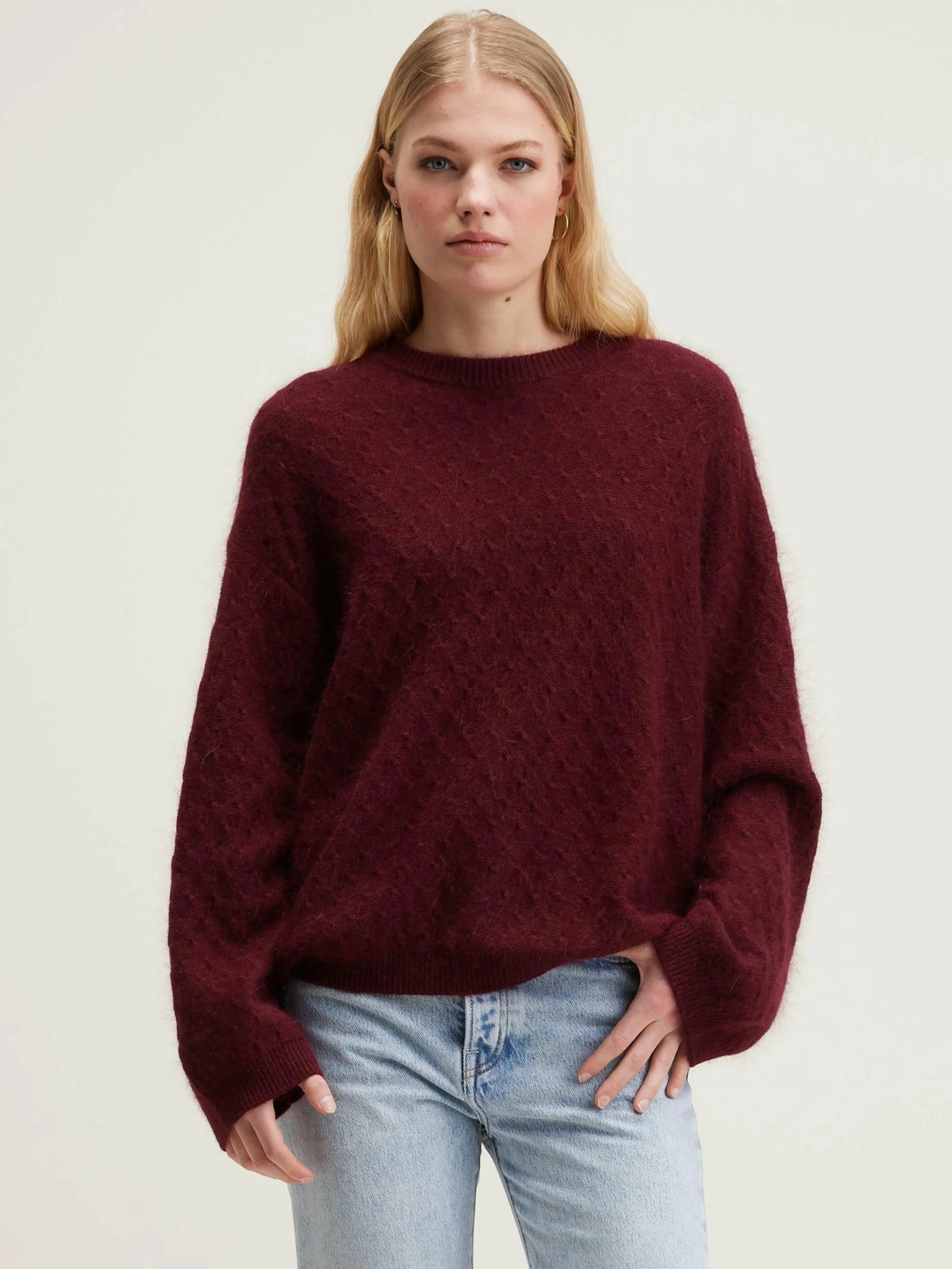 Mailles-Bellerose Pull Col Rond Dionie Cuberdon