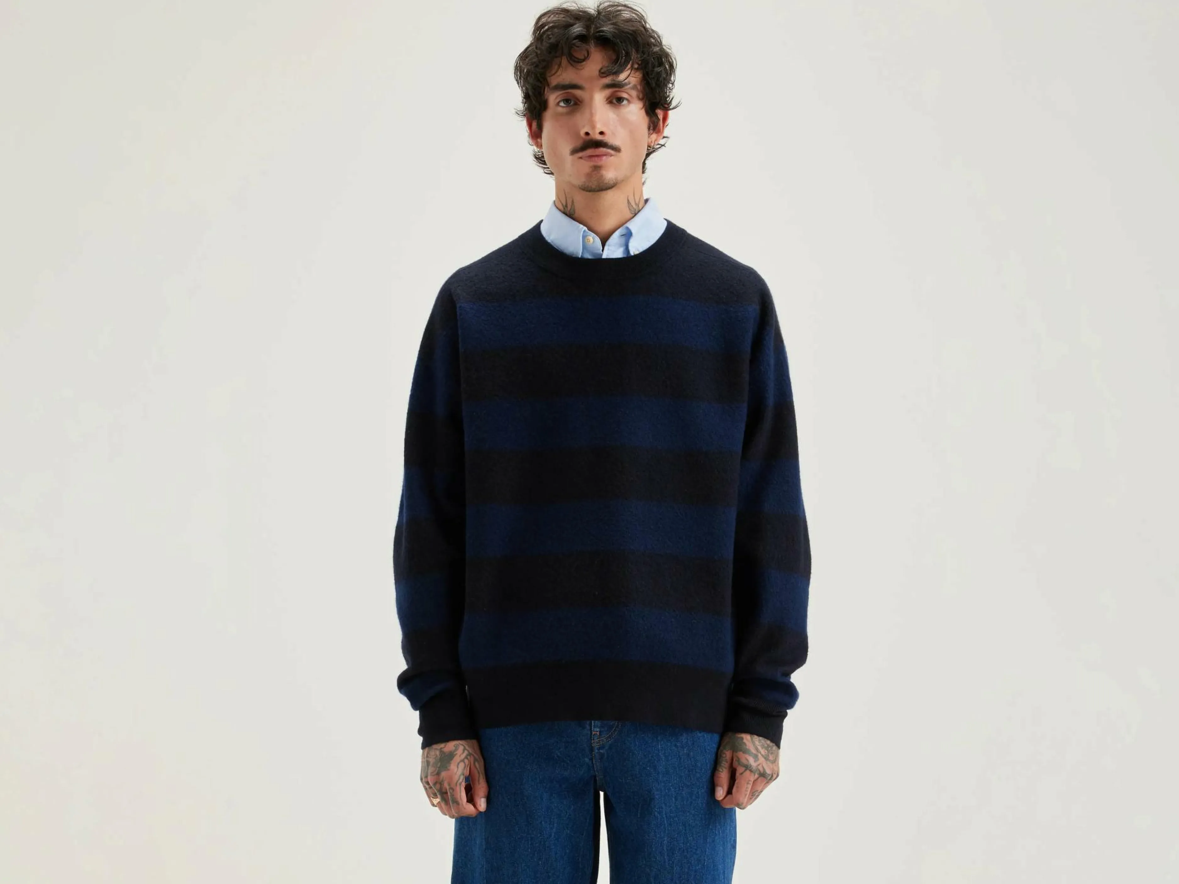 Mailles-Bellerose Pull Col Rond Goityn