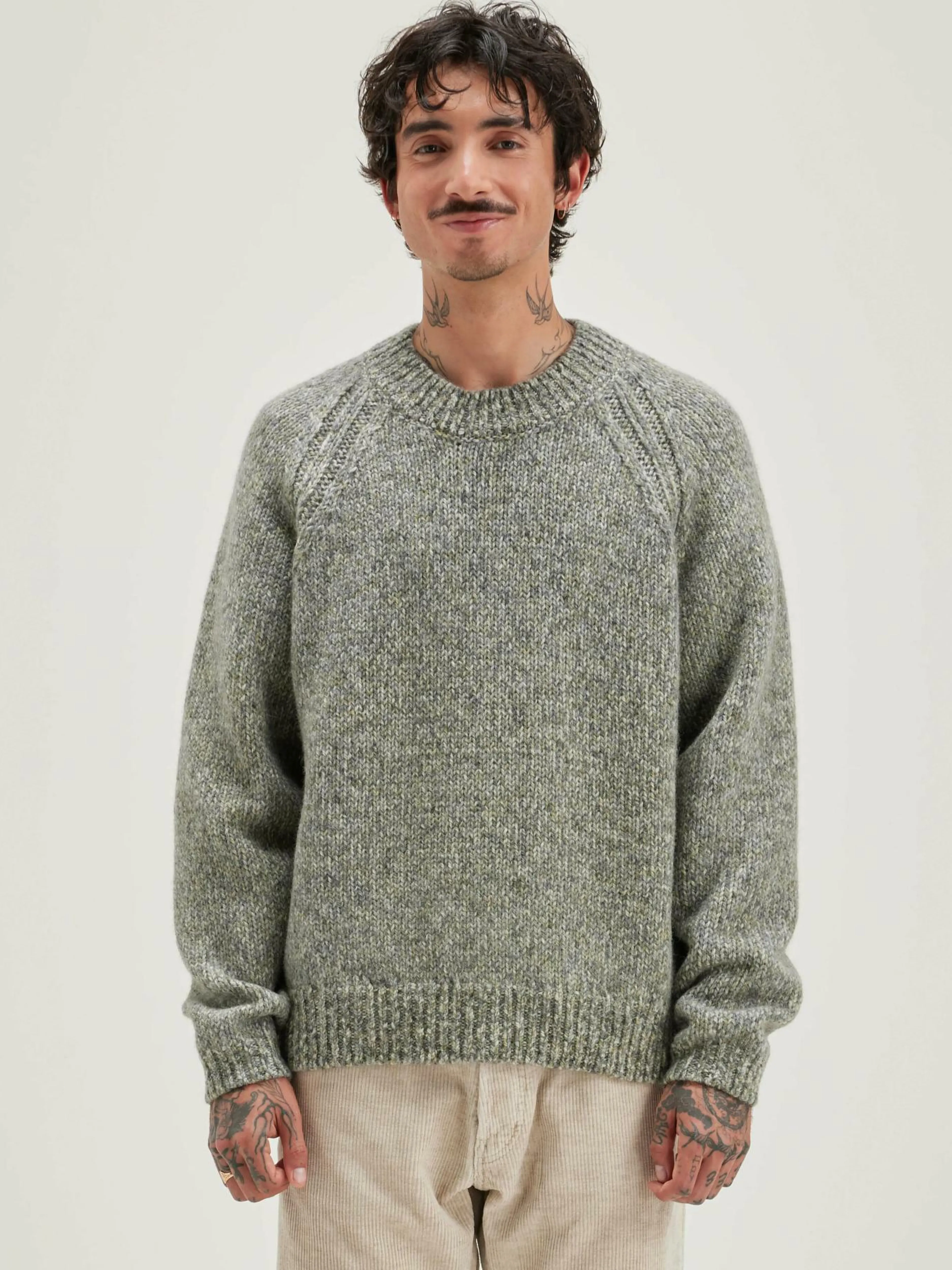 Mailles-Bellerose Pull Col Rond Leloc