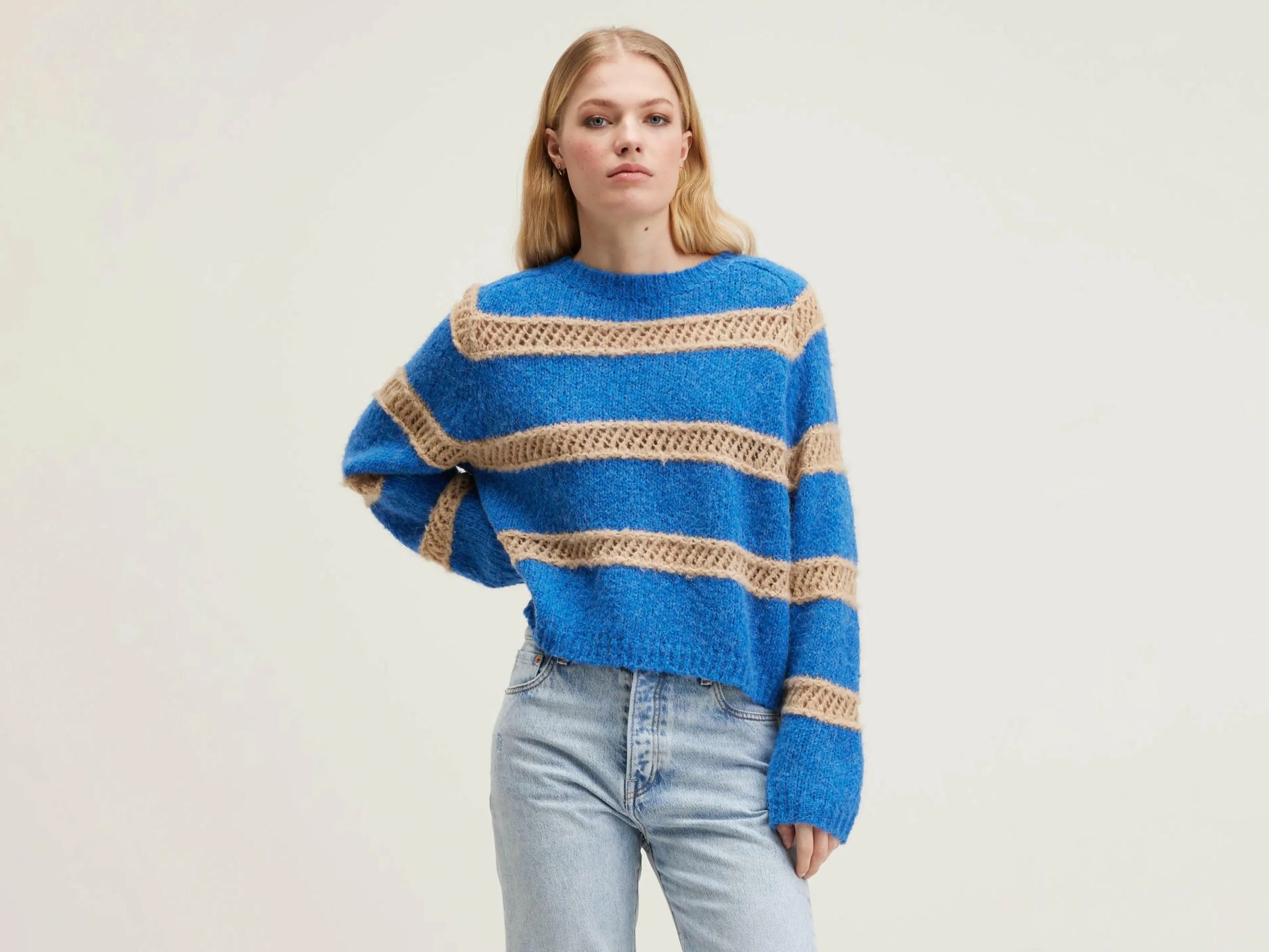 Mailles-Bellerose Pull Col Rond Roft