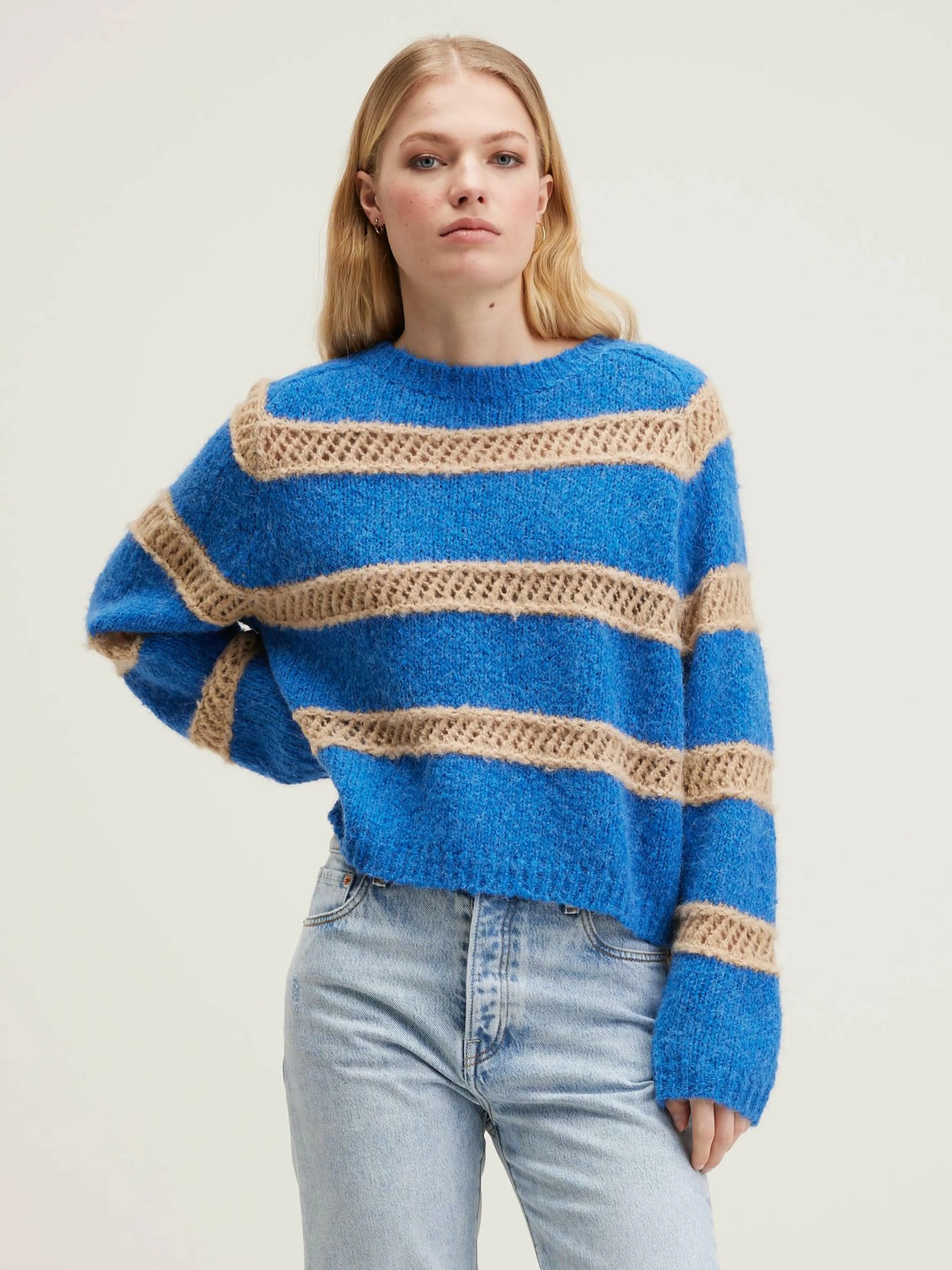 Mailles-Bellerose Pull Col Rond Roft