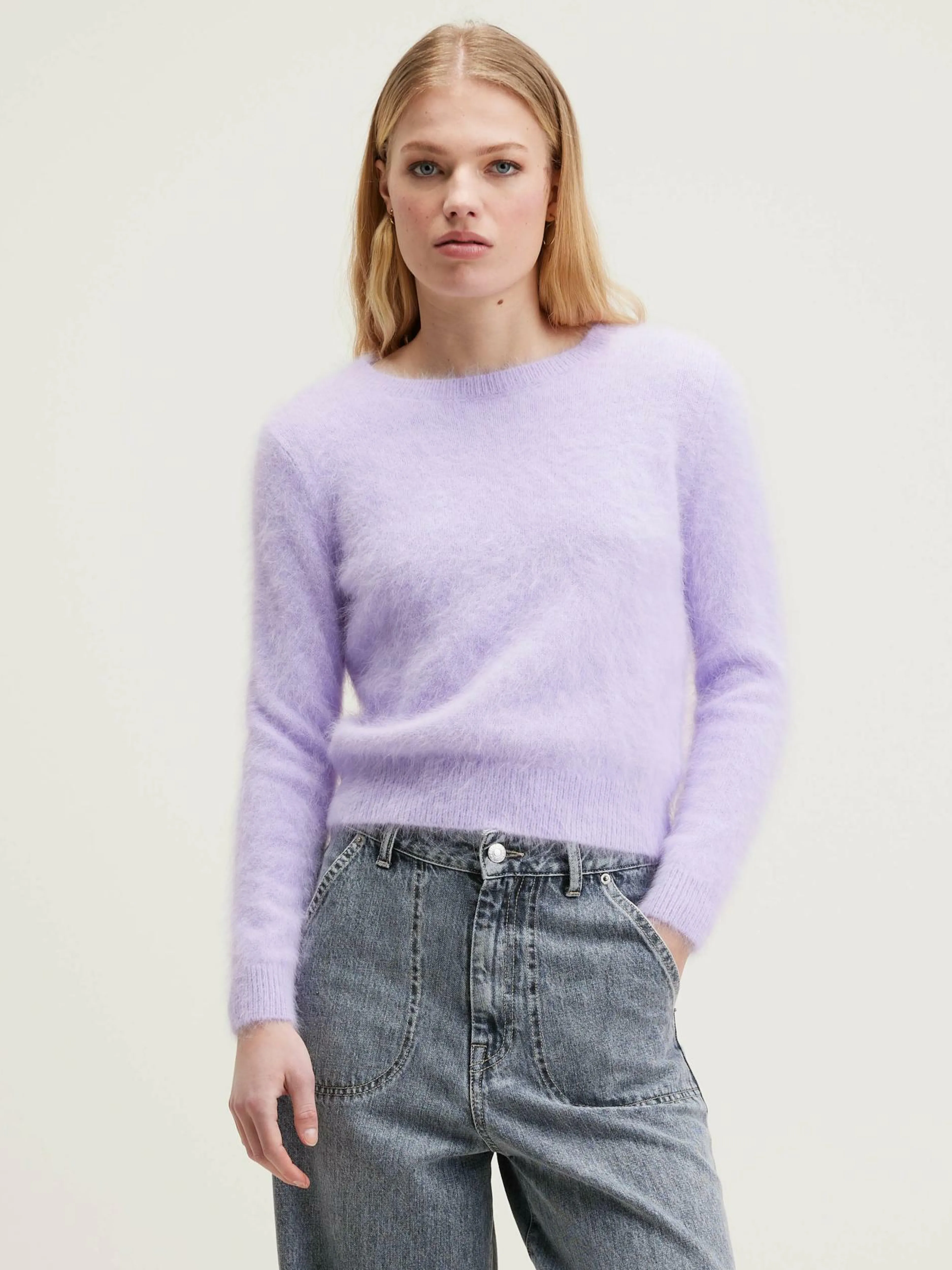 Mailles-Bellerose Pull En Angora Datti Bonbon