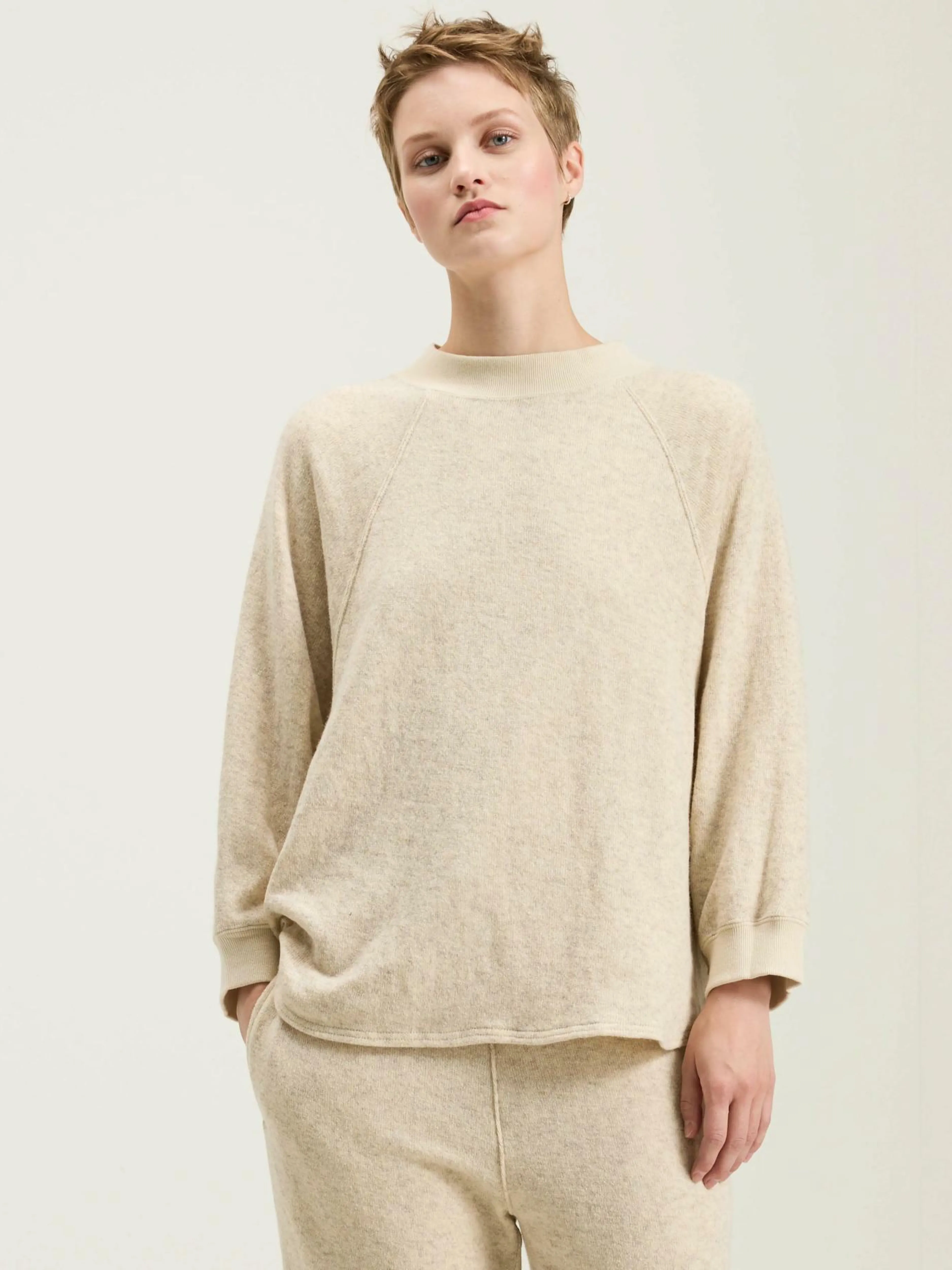 Sweatshirts-Sarahwear T-shirt Smock En Jersey Éco Binding