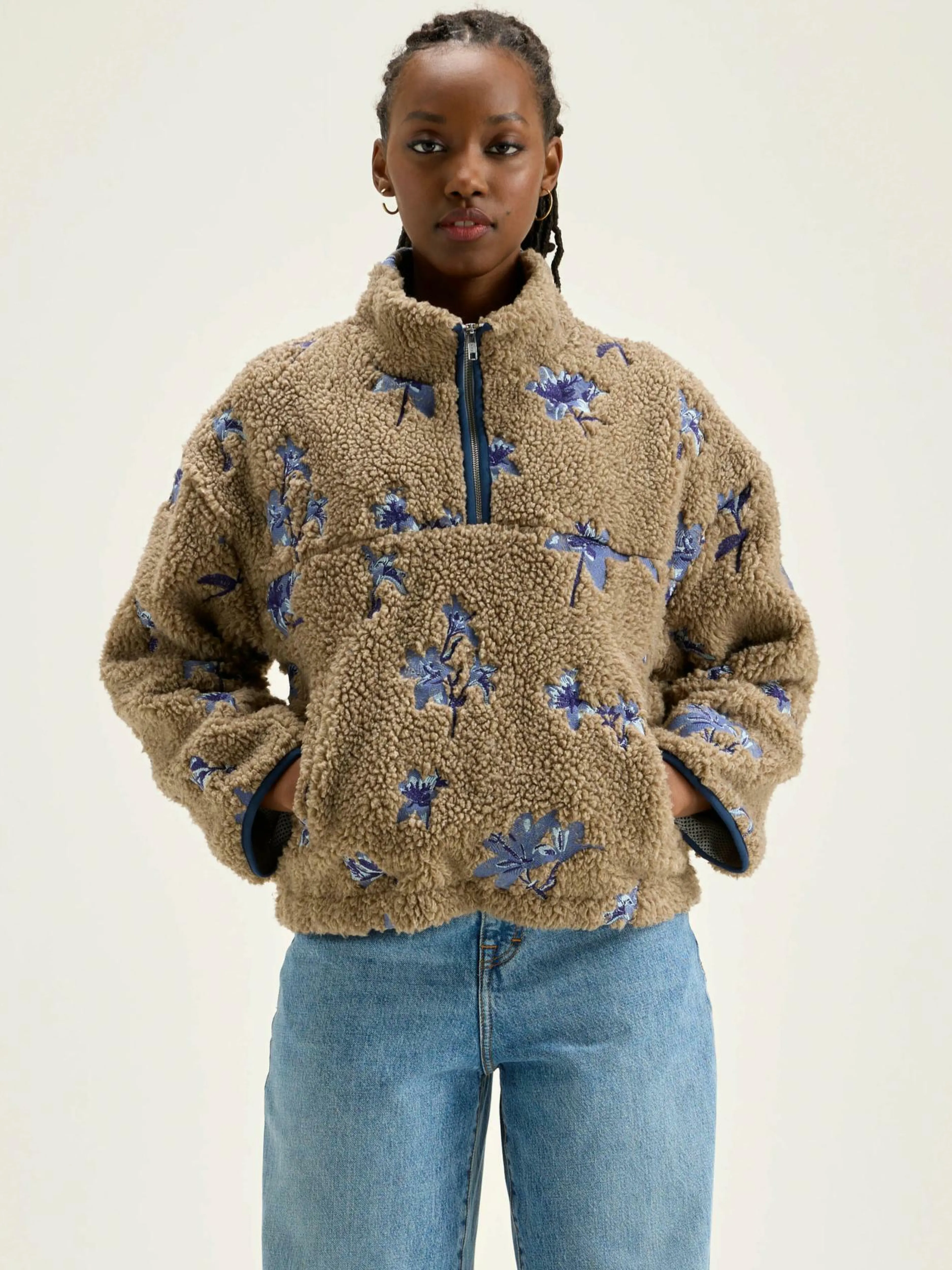 Sweatshirts-Bellerose Sweatshirt Teddy Nilou