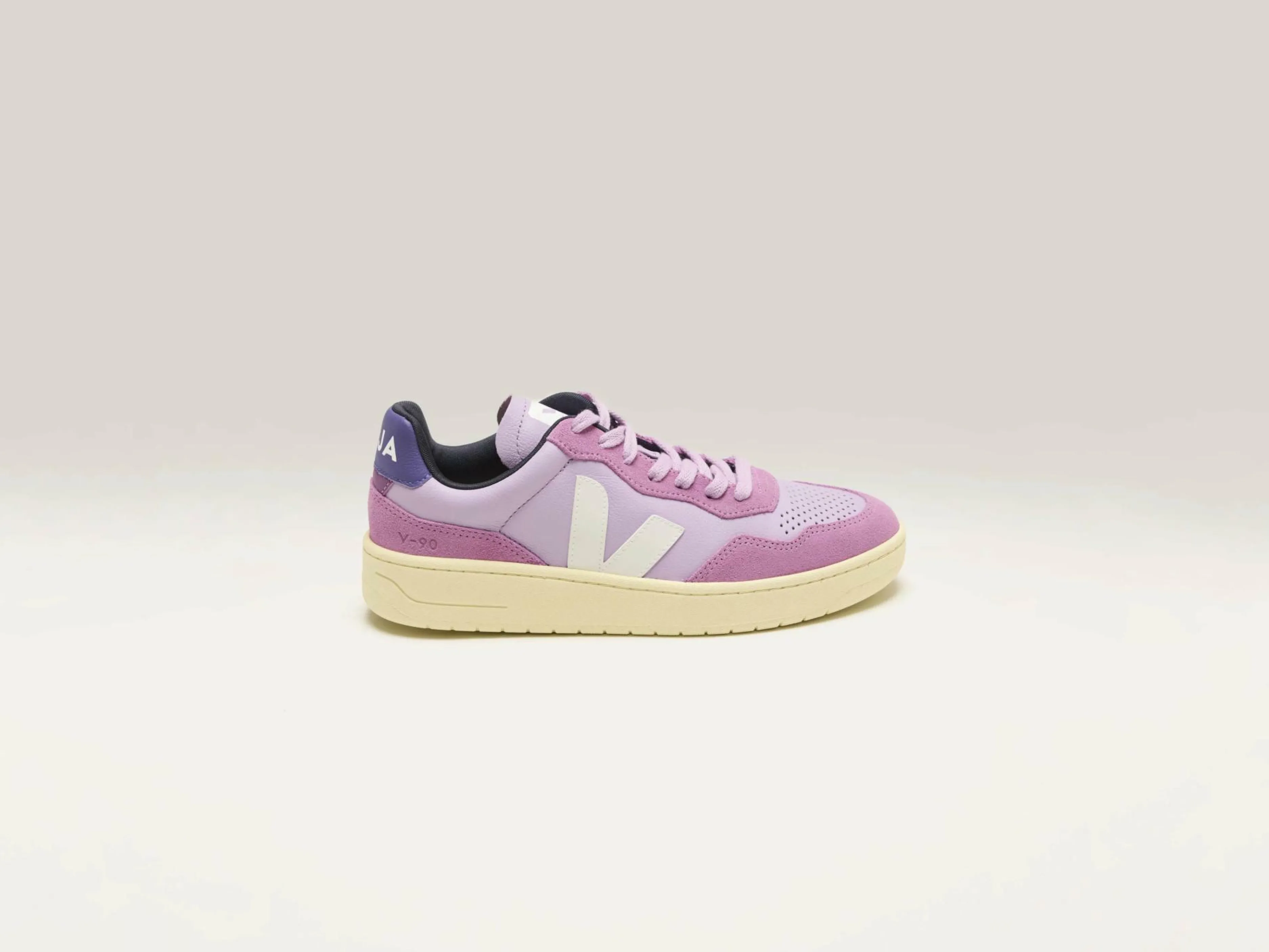 Sneakers-Veja V-90 O.T. Leather Pour Femmes